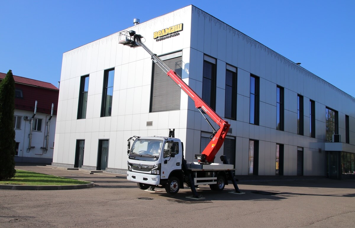 Автовышка ВЕЛМАШ 180Т НА ШАССИ DONGFENG Z55N 4х2