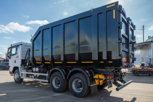 Ломовоз SHACMAN SX3258 с манипулятором ВМ10-74М