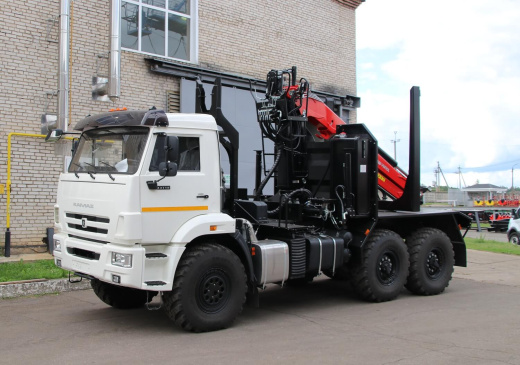 ЛЕСОВОЗ КАМАЗ-43118-3027 С КМУ VM10L74